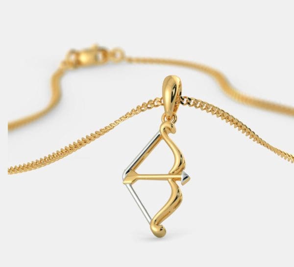 The Archer Gold Pendant