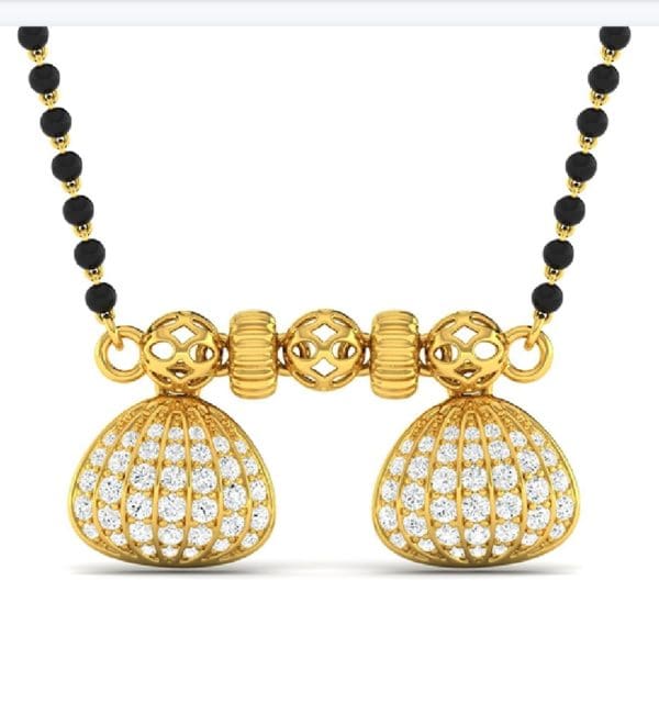 Prateek Gold Mangalsutra Pendant
