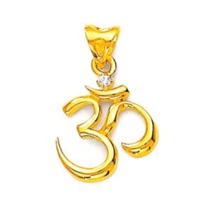 Deep Faith Religious Om Pendant