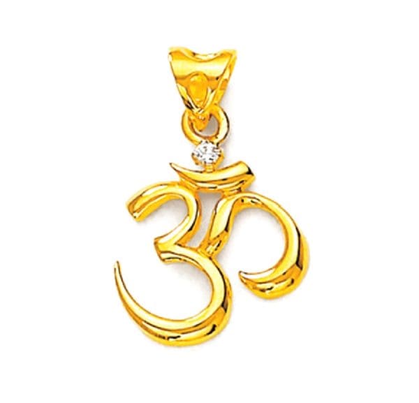Deep Faith Religious Om Pendant