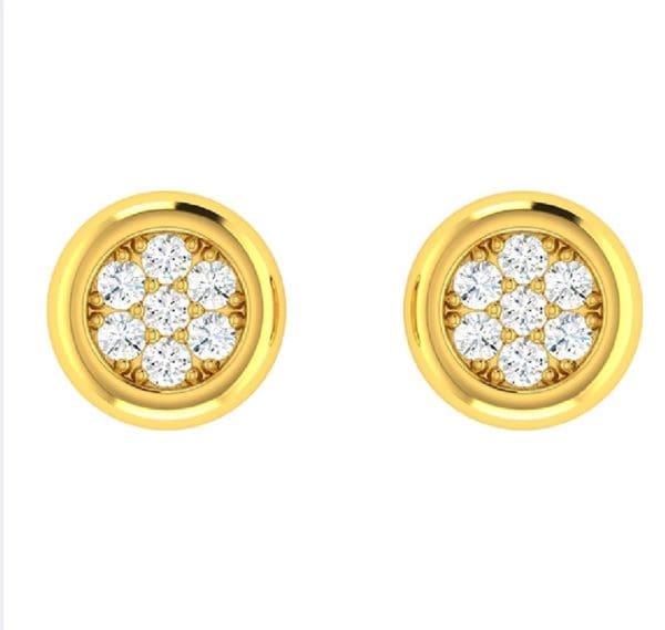 Round Prism Gold Tops
