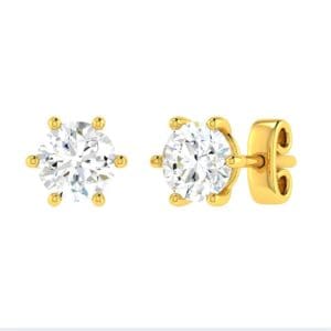 Round Prism Gold Tops