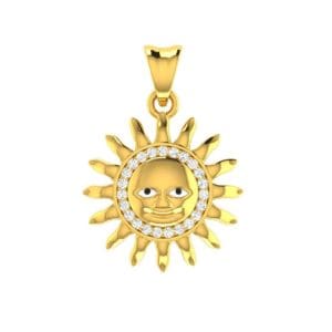 Sunshine Gold Pendant