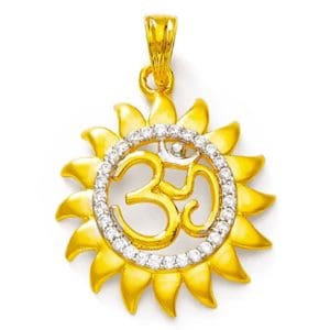 Sunshine Divine Om Pendant