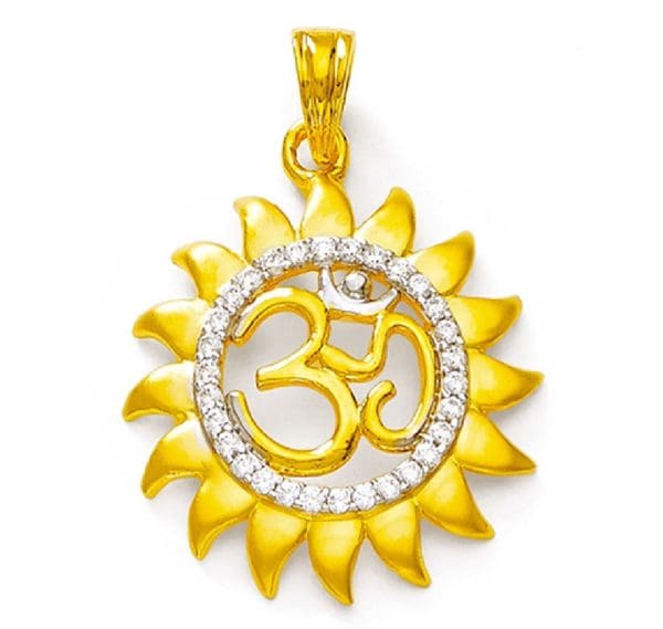 Sunshine Divine Om Pendant