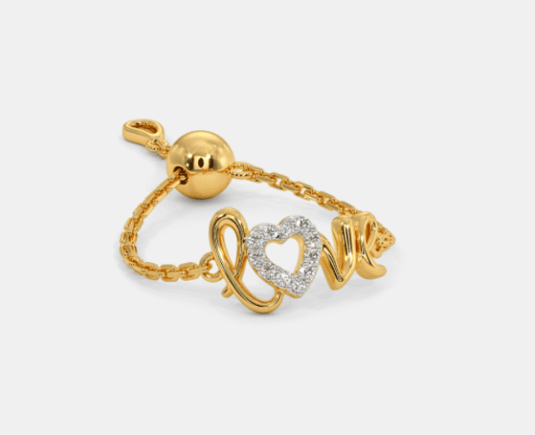 The Love Letter Slider Ring