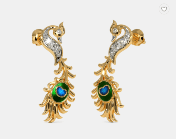 The Majestic Feather Earrings