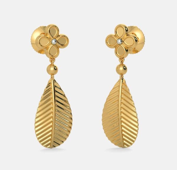 The Beech Leaf Earrings