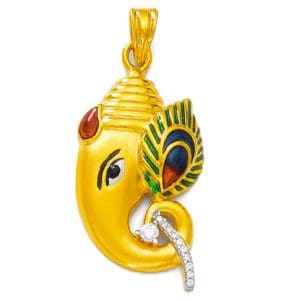 The Mayur Ganesha Pendant