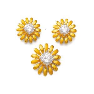 The Spinners Gold Pendant Set The Spinners Gold Pendant Set