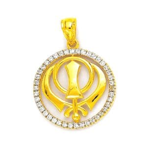 The Warrior Khanda Pendant