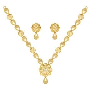 Turkey Feast Gold Necklace Set