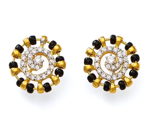 Nazariye Gold Earrings Tops