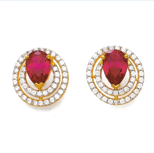 Ruby Queen Gold Tops