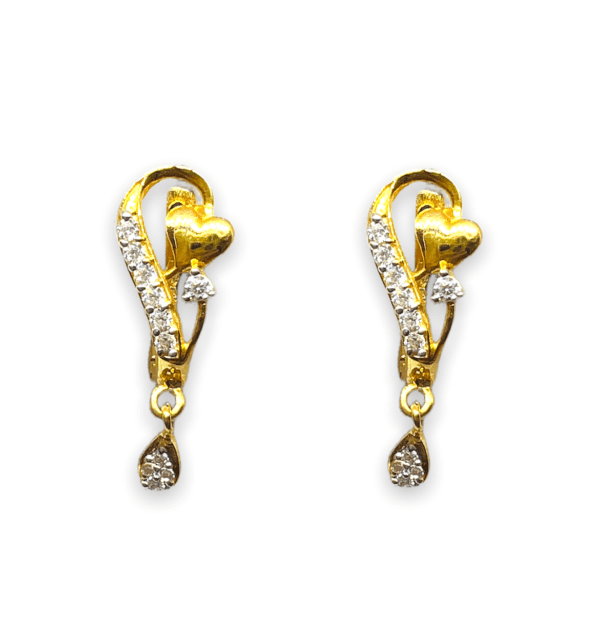 Heart vibes earrings