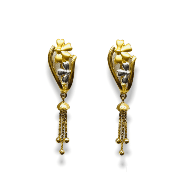 Viberant floral earrings