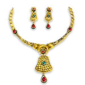 Ancient Beauty Gold Necklace Set
