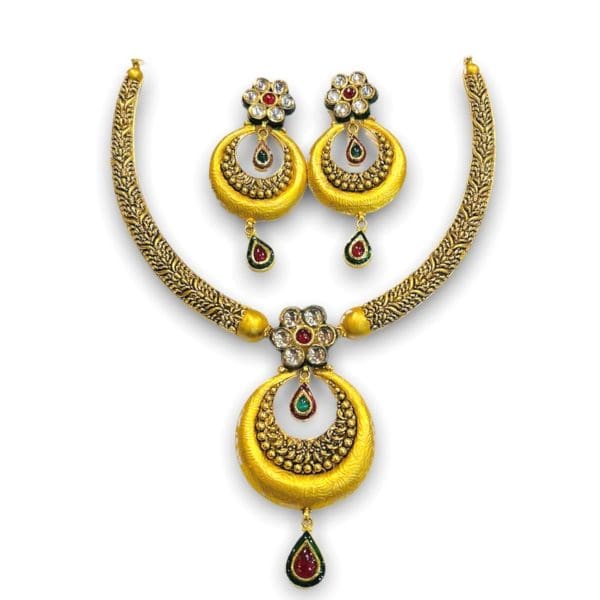 Antique Nakashi Gold Necklace Set