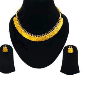 Captivating Gold Necklace Set