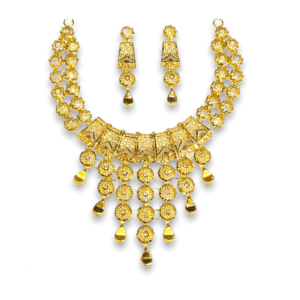 Reebha Gold Necklace Set