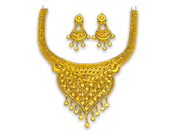 Nivara Gold Necklace Set