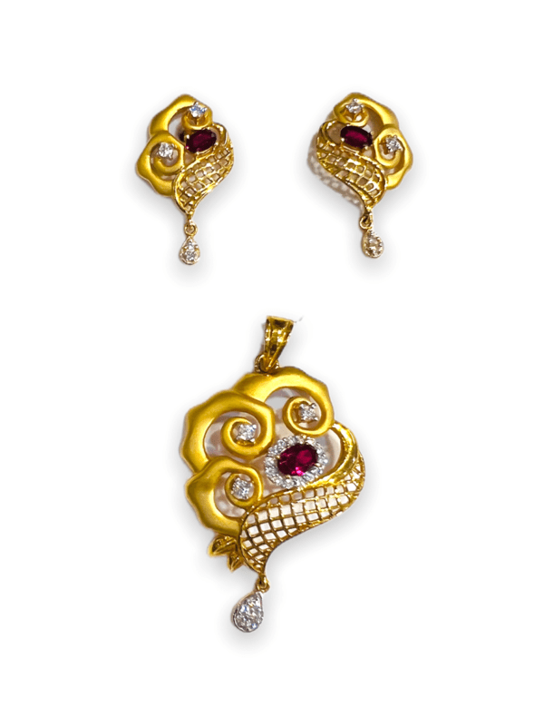 Rutvi pendant set