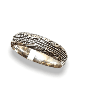 Oxidised Silver Band Rings Oxidised Silver Band Rings