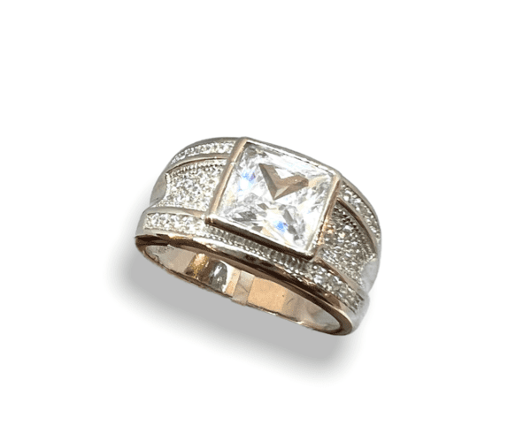 Sterling silver gents ring