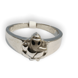 Silver Oxidised Dragon Band Silver Oxidised Dragon Band