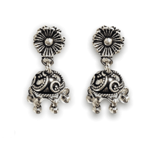 Silver Oxidised Earrings Silver Oxidised Earrings