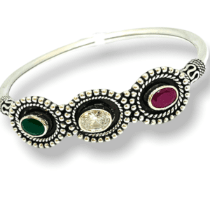 Sterling Silver Colour Stone Bracelet