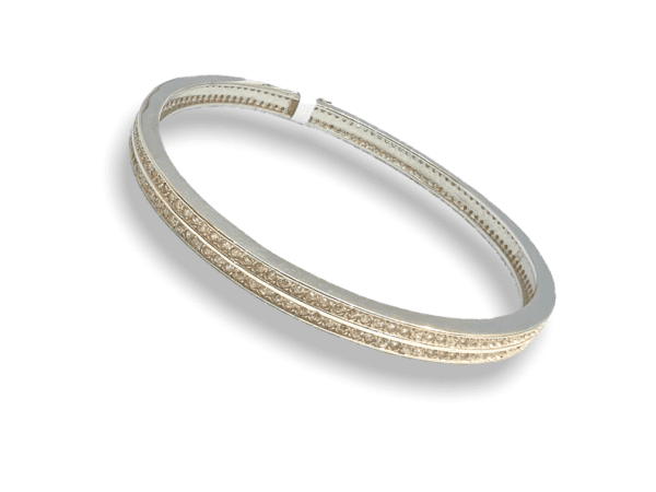 Silver Single Line Bracelet