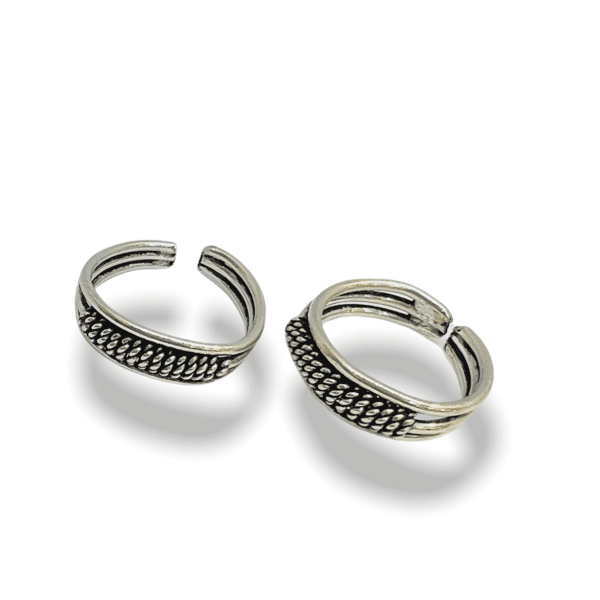 Antique Silver Toe Ring