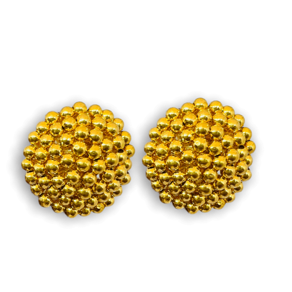 Arij Yellow Gold Earrings