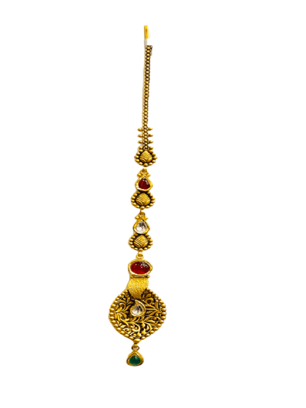Yachana Antique Maang Tika