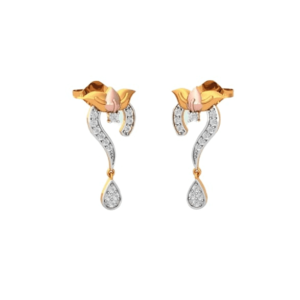 Iconic Yellow Gold Latkan Earring