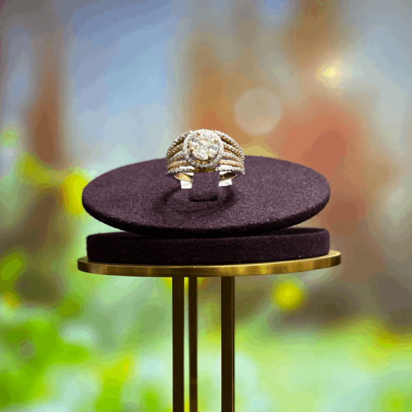 Sehgal Gold Diamond Studed Rings