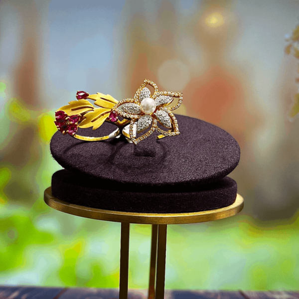 Sehgal Gold Double Finger Ring