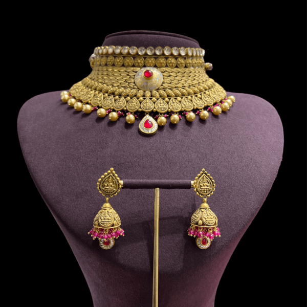 Antique Gold Necklace Set