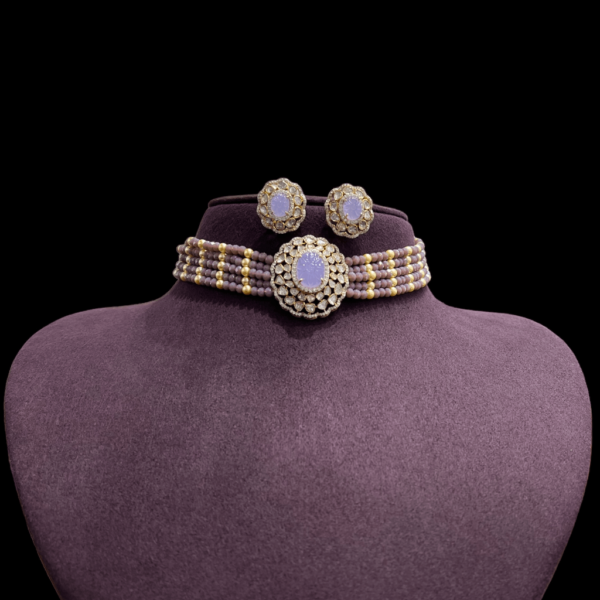 Sehgal Gold 14KT Choker Necklace For Women