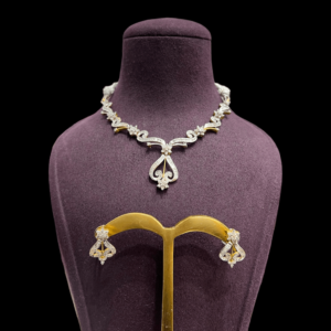 Lehar Diamond Necklace Set
