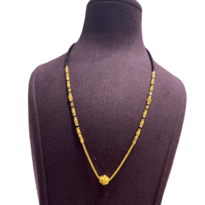 Sehgal Gold Ornate Ball Mangalsutra
