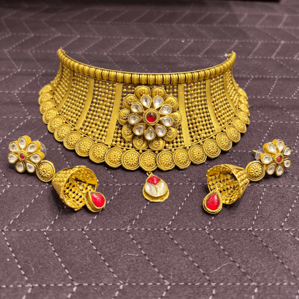 Antique Choker Necklace Set