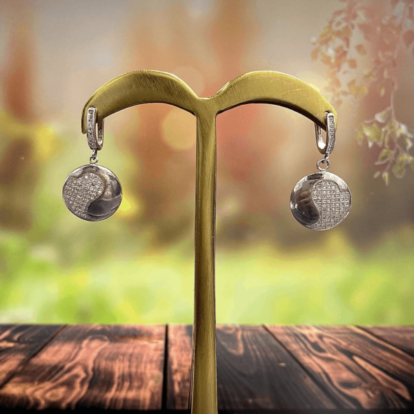Sterling Silver Ball Earring For Women
