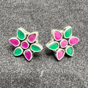 Sterling Silver Flower Earring