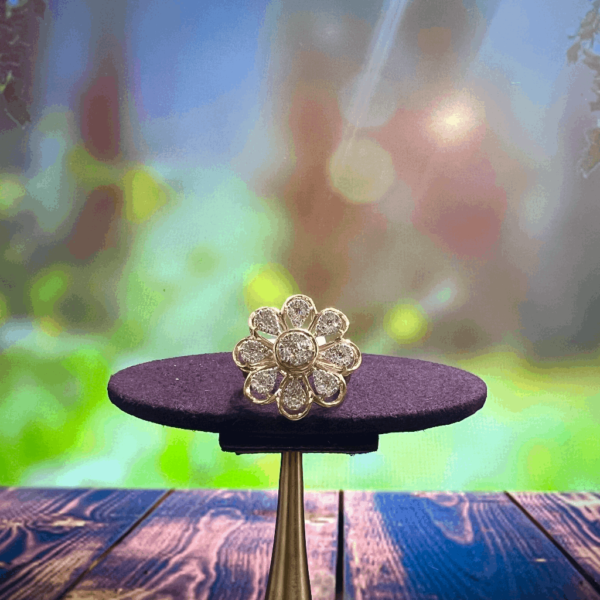 Floral Diamond Ring