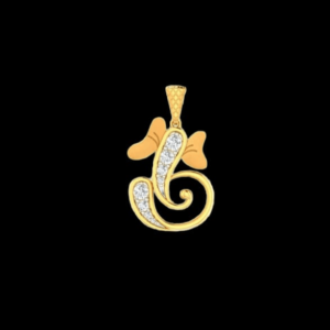 Ganesha 22K Yellow Gold Pendant