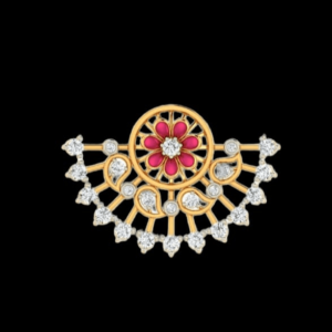 Sehgal Gold 22K Moon Pendant