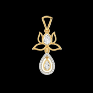 Lakshmi 22K Gold Pendant