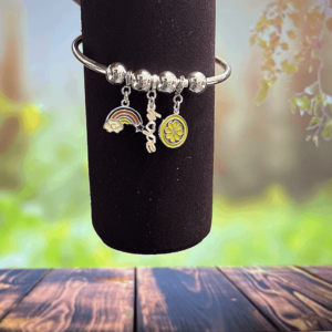 92.5 Sterling Silver Antique Happy Wrinkles Bracelet